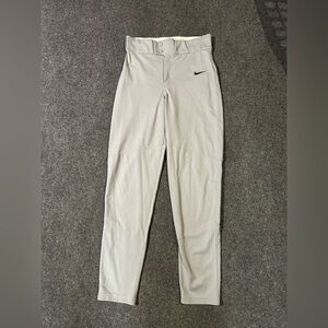 Nike Men's Gray Baseball Pants size Small